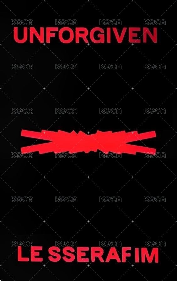 UNFORGIVEN yes24 簽售卡 簽售 背面