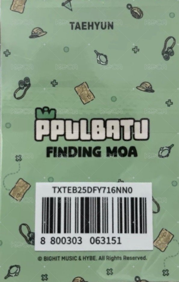 FINDING MOA 滿額卡  背面