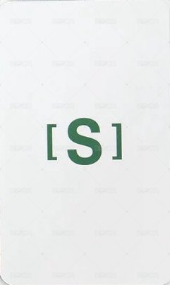 S jjmuze 1.0 線下 簽售卡  背面