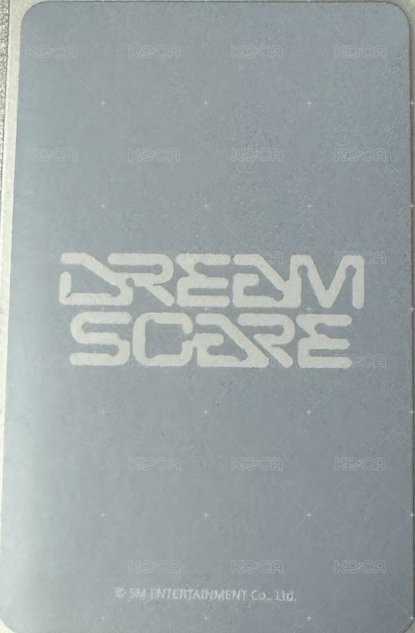 正規四 am 特典卡  背面