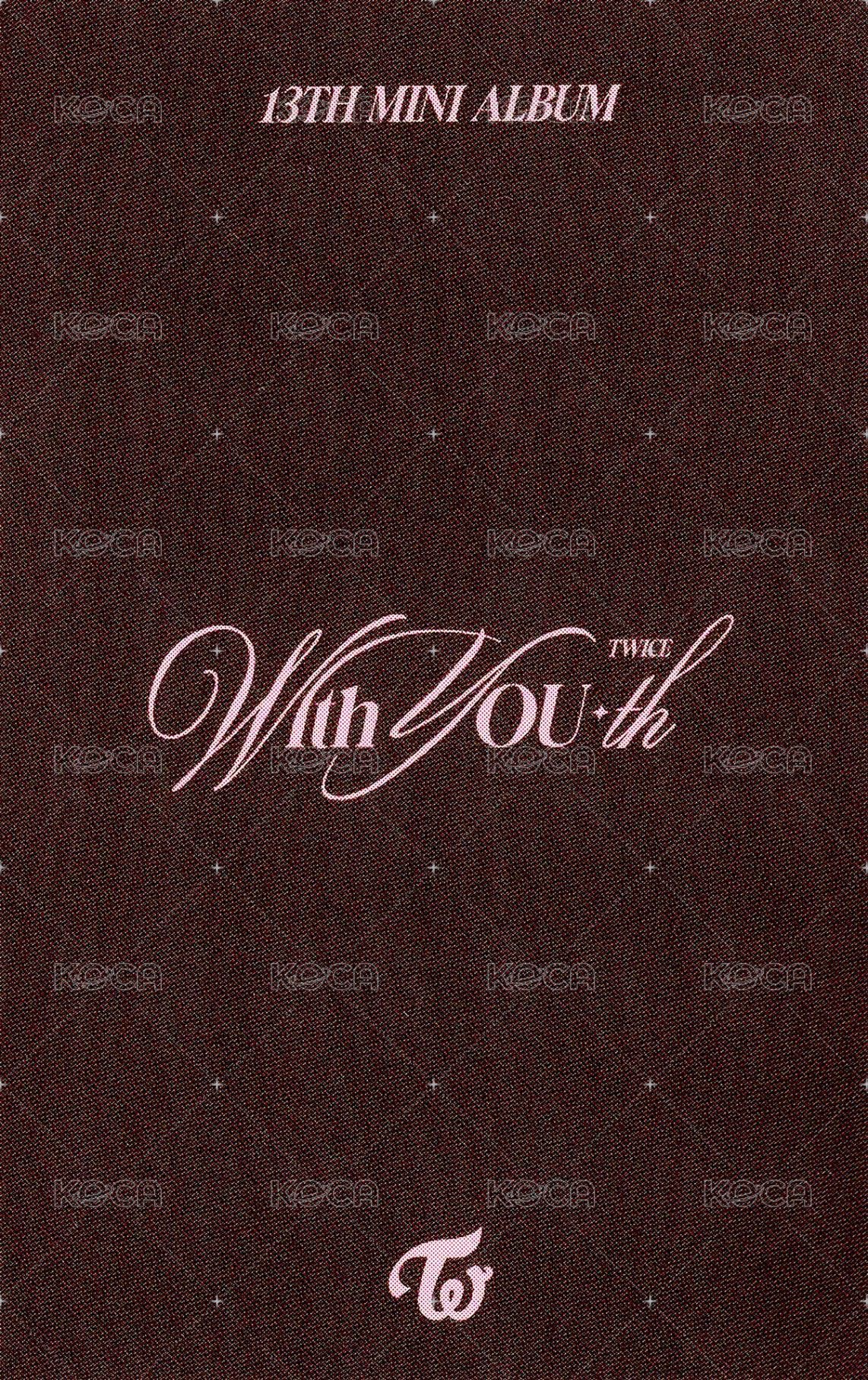 迷13 jyp 預售 特典卡 單封ver. 背面