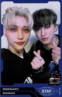 ODDINARY 專輯卡 藍版雙人卡