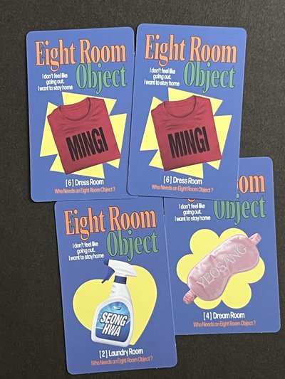 8 Room 第2週隨機卡（卡背可愛）