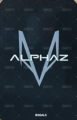 a-nation 入場卡 / 場限卡 FC卡 背面