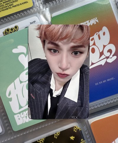 ❇️ HOW? 愛豆驛站 簽售卡 李常赫 粉髮 中文卡背