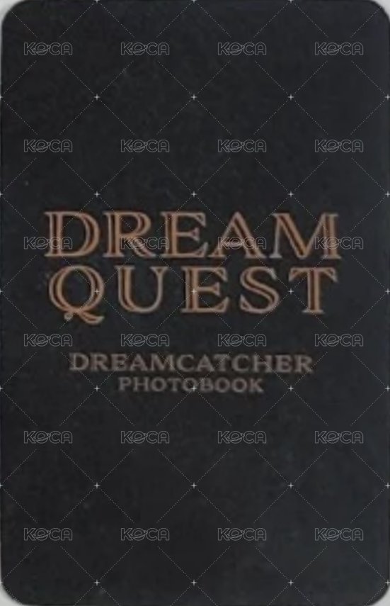 DREAMQUEST am 特典卡  背面