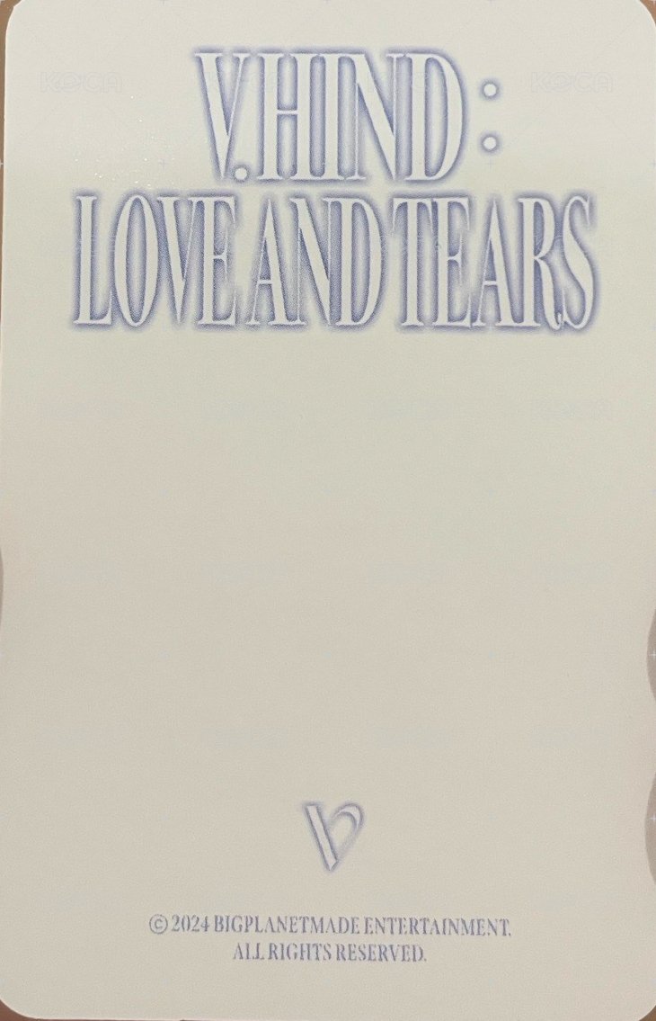 24世巡 周邊卡 立牌小卡 背面