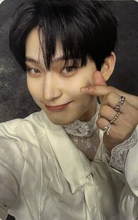 DIMENSION : 閃光（SENKOU） 專輯卡 單封白衣比心禹