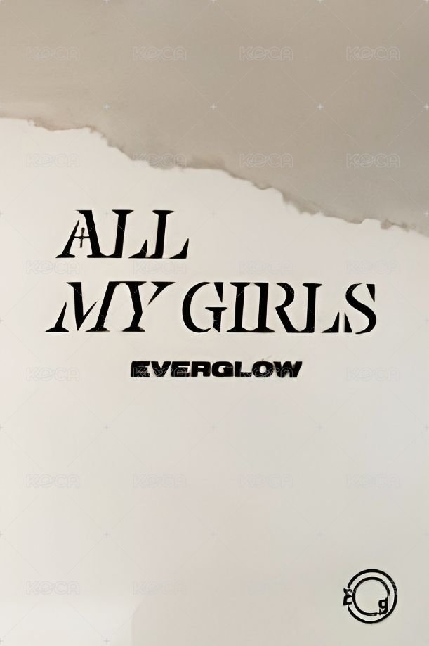 ALL MY GIRLS 專輯卡 savege ver. 背面