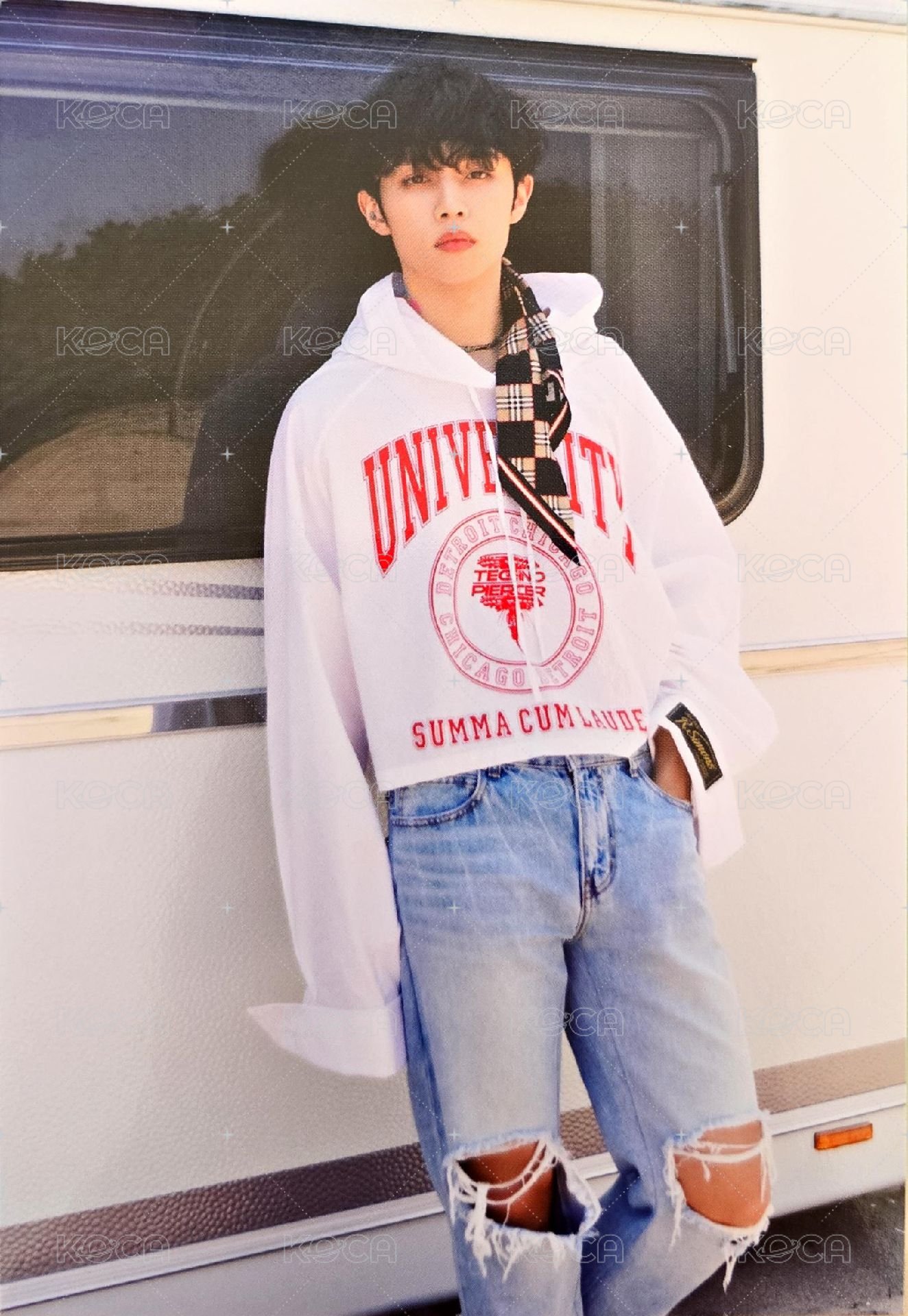 BE AWARE 明信片  正面