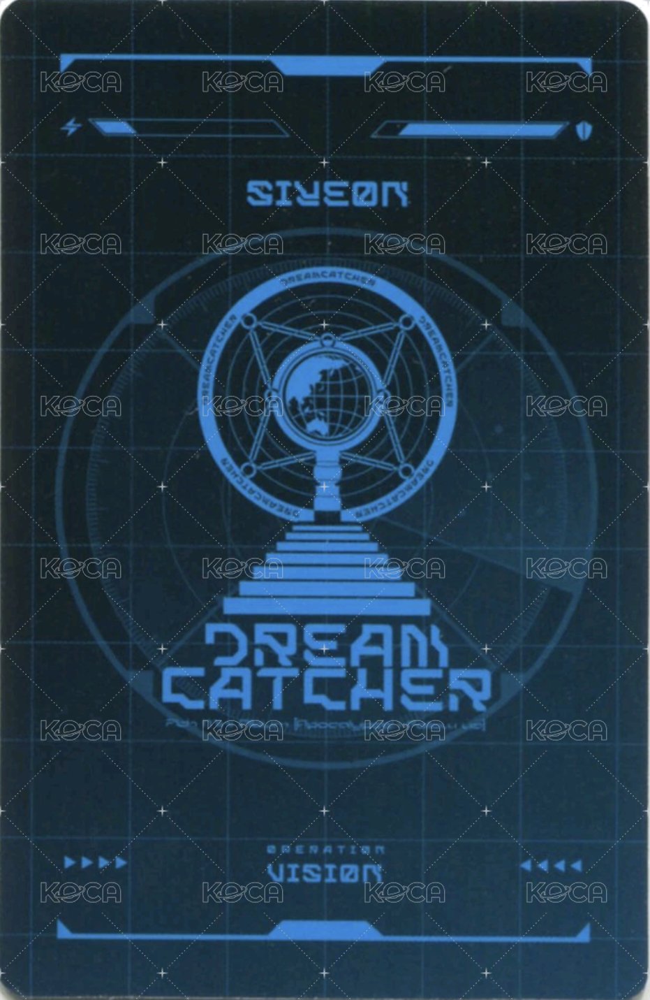 迷你七輯 專輯卡  背面