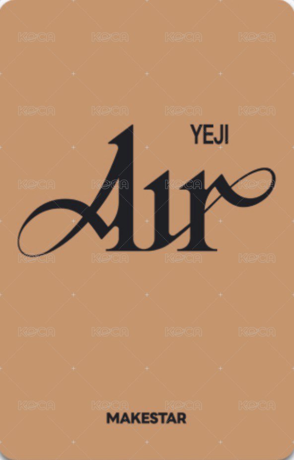 AIR ms 1.0 簽售卡 小狗 背面