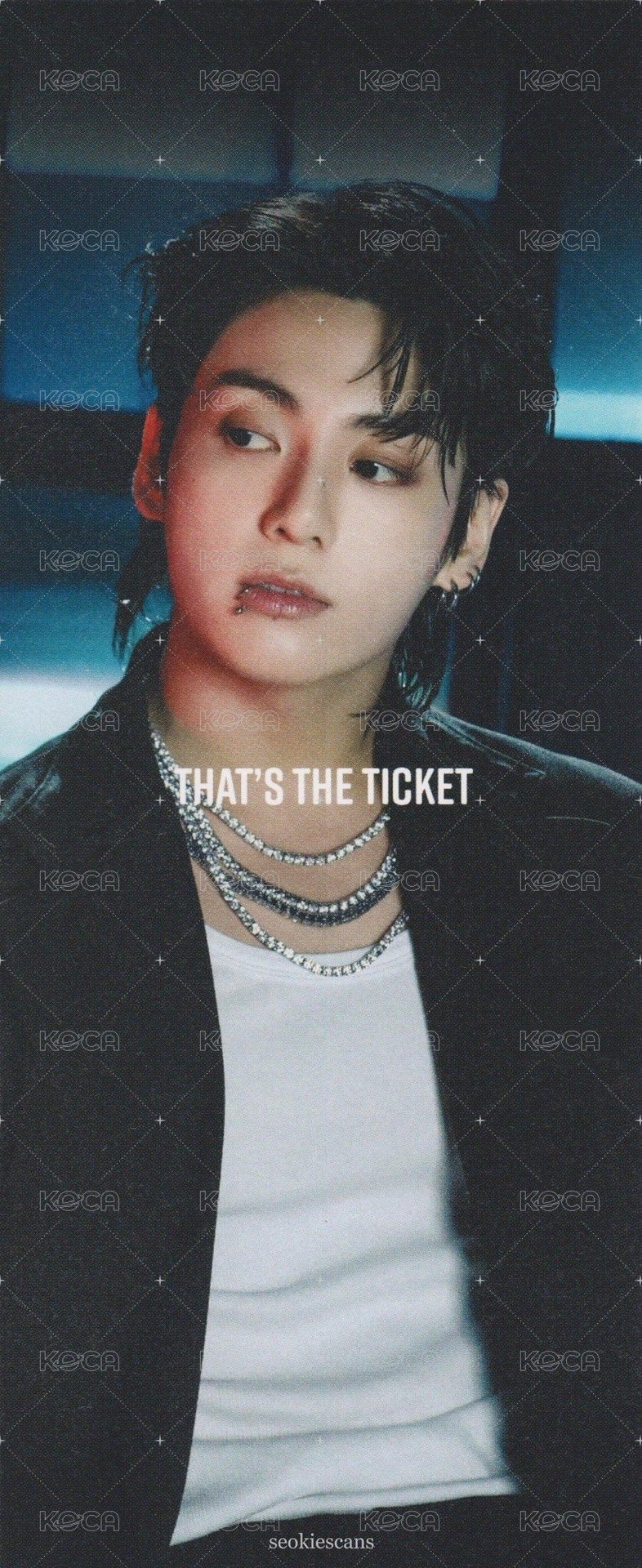 JK紀錄片 電影卡 KRW1 特典票卡 背面