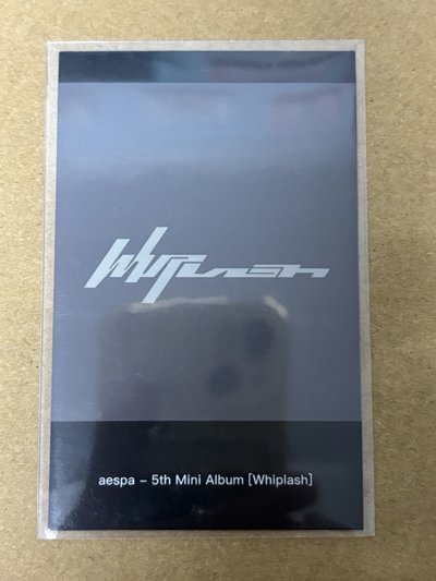 aespa Karina 柚子 Whiplash kms 特典卡 預售柚拍