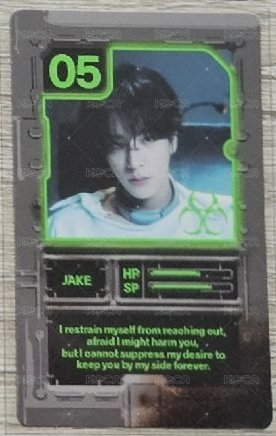 迷六 專輯卡  正面