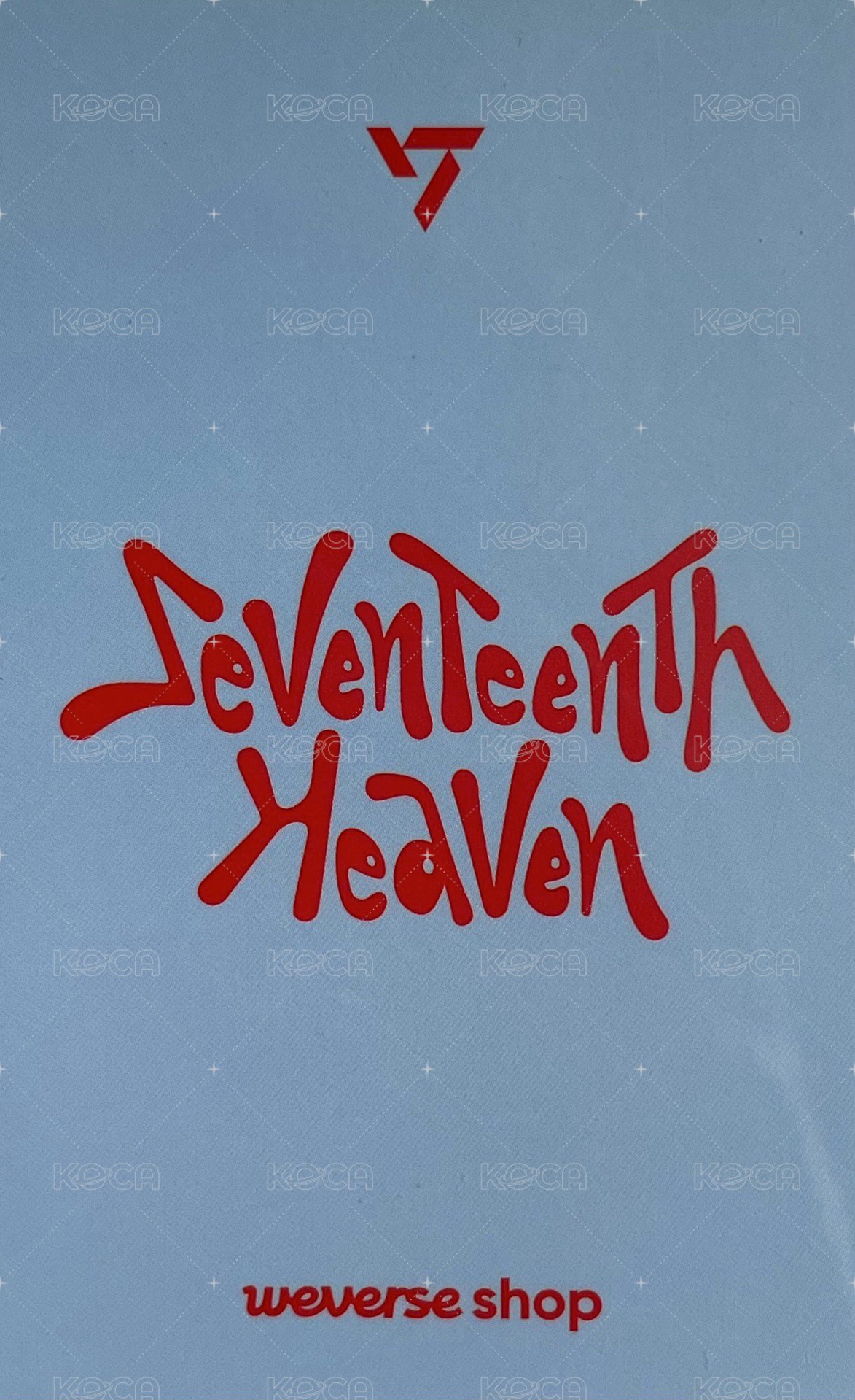 MINI11 wvs 特典卡  背面