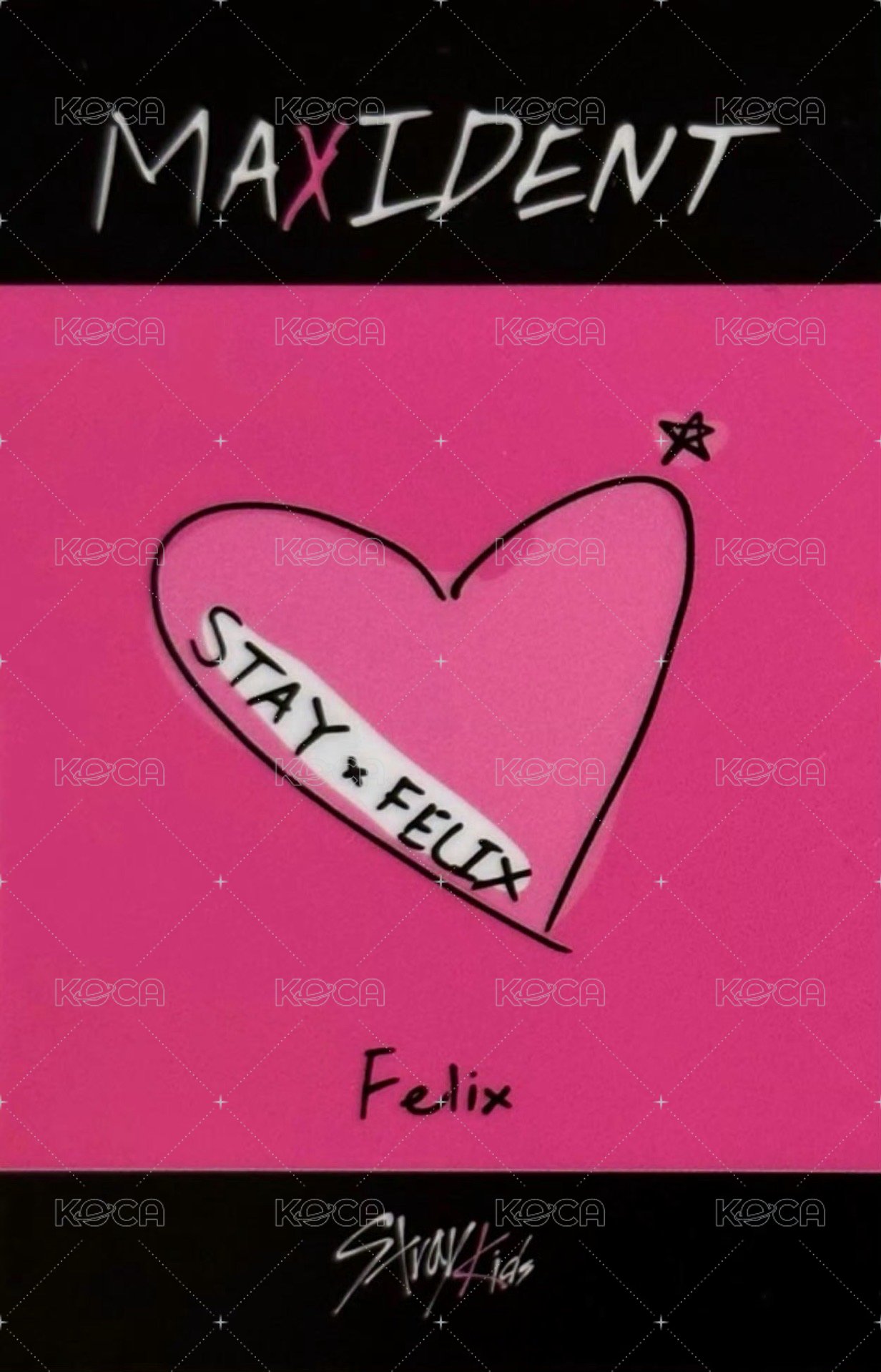 MAXIDENT sw 1.0 幸運卡 手繪卡 正面