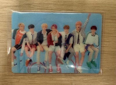 BTS 防彈少年團 結 3D 團卡