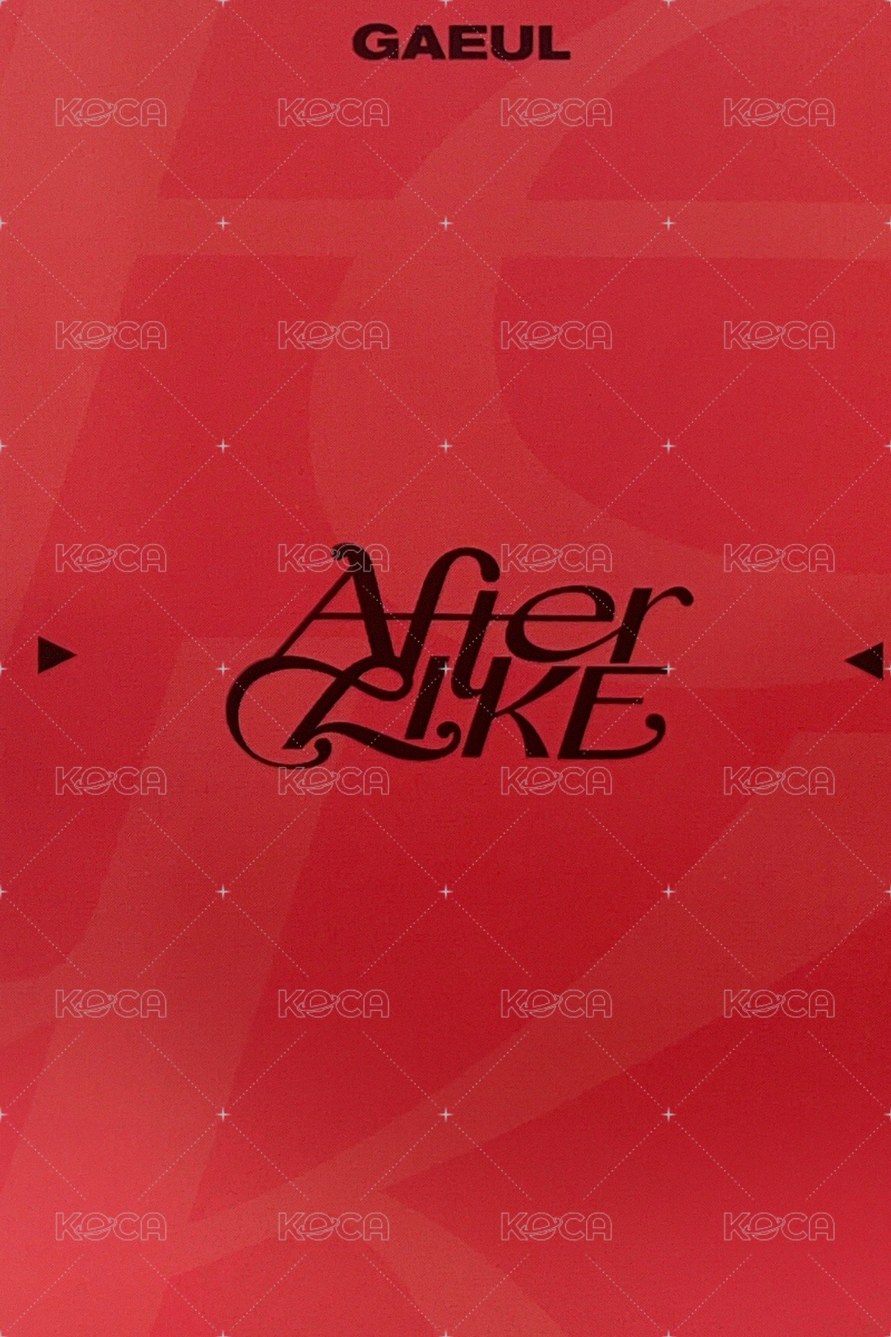 After LIKE 星船 特典卡 PB版秋 背面