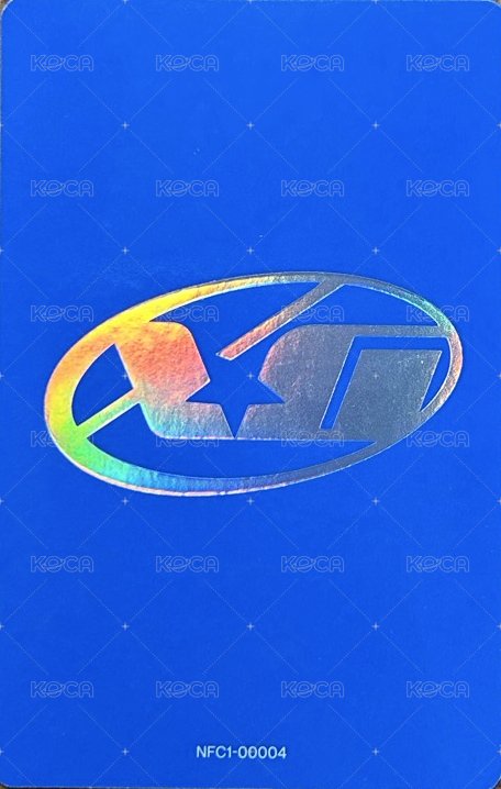 SHOOTING STAR 專輯卡  背面