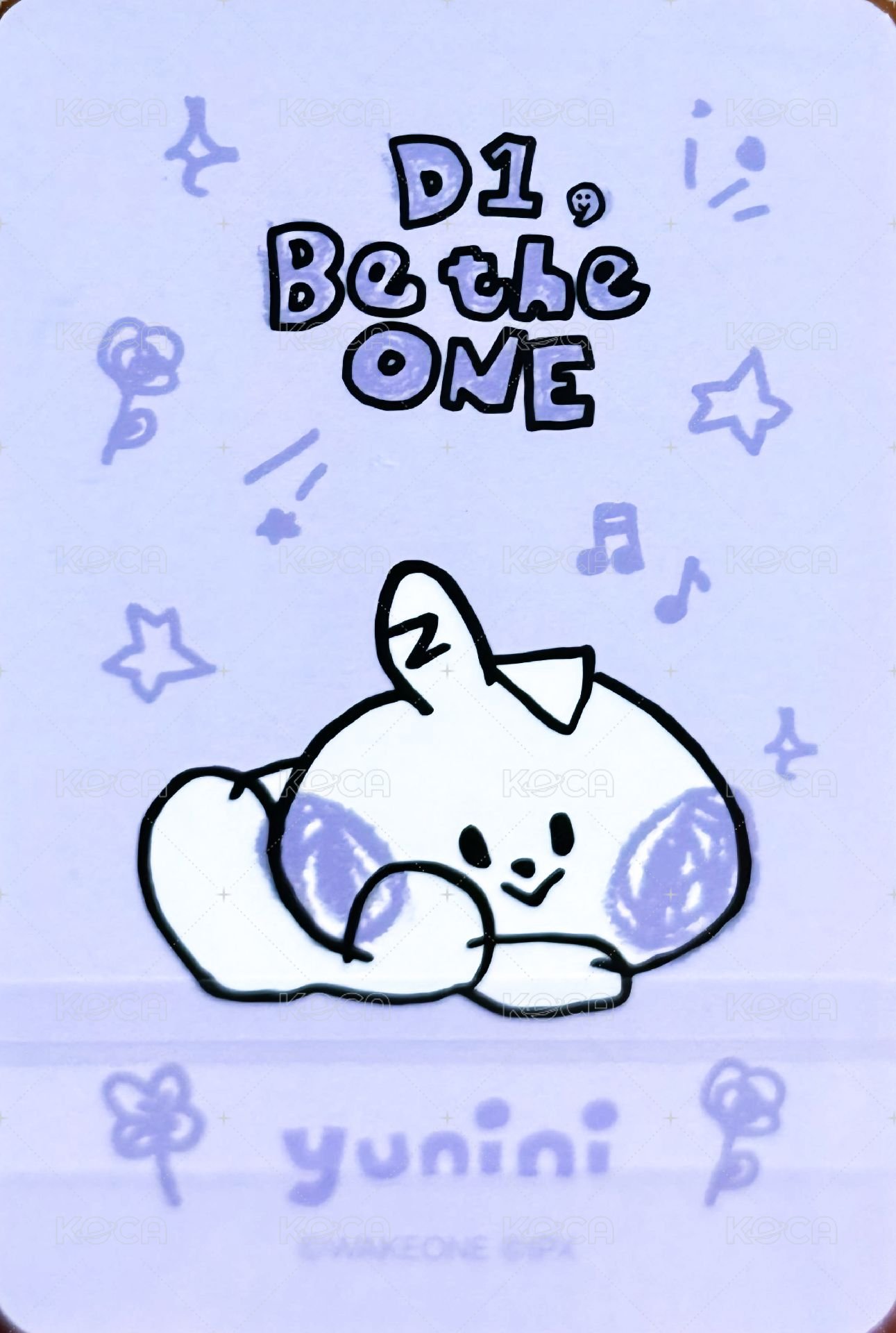 迷三快閃 周邊卡 帆布袋卡 背面