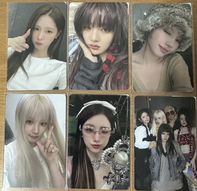 I-DLE KFC肯德基聯名套卡 全新未拆