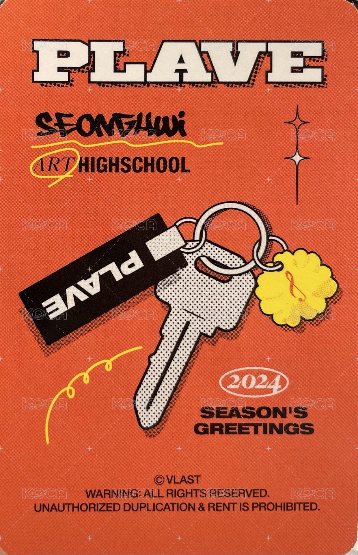 24SG 年曆卡  背面