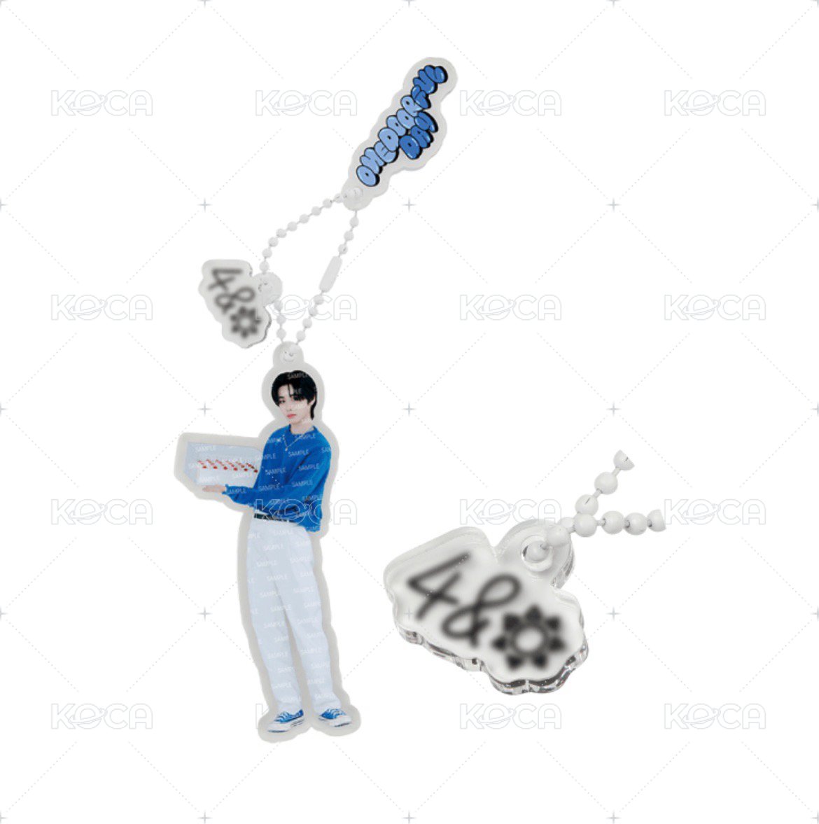 迷你壓克力鑰匙扣Teasan