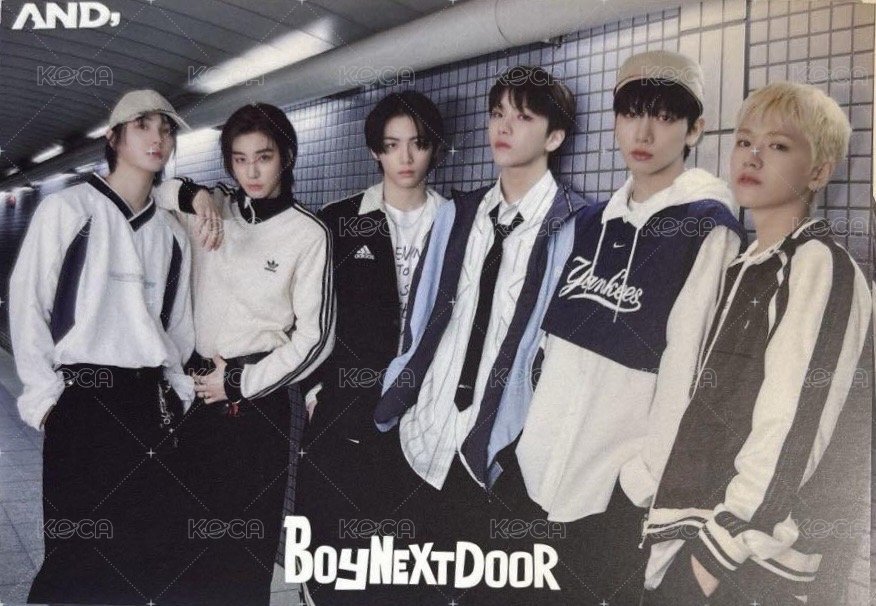 AND, 塔店 通常盤 特典卡 團體貼紙 正面