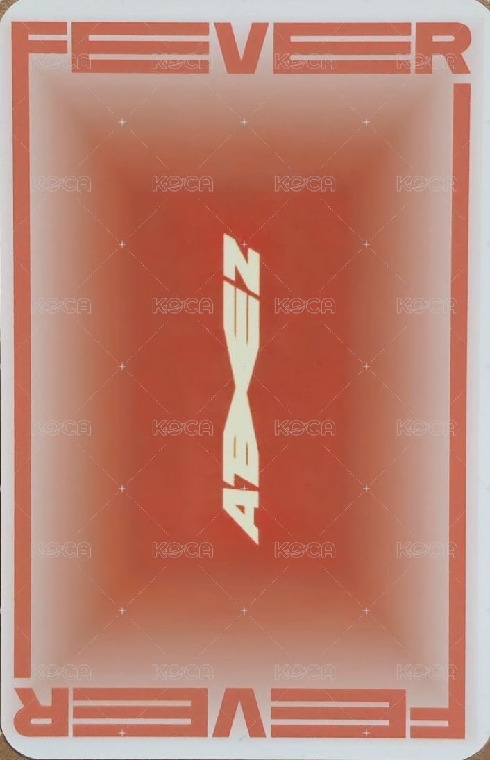 Fever pt.3 dmm 簽售卡  背面
