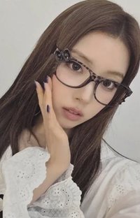 正規一 am 線上 1.0 簽售卡 豹紋眼鏡ver.