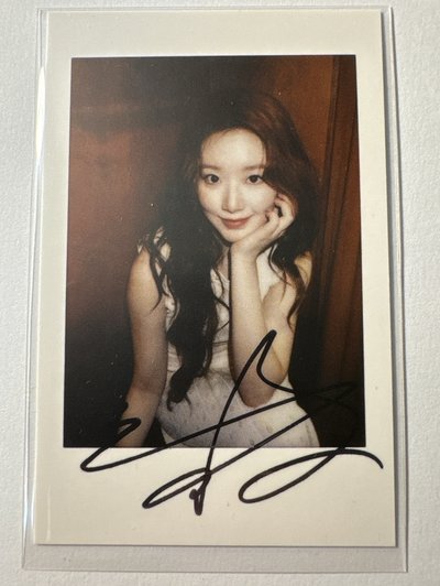 i-dle 舒華 漫潮Waves復刻拍立得