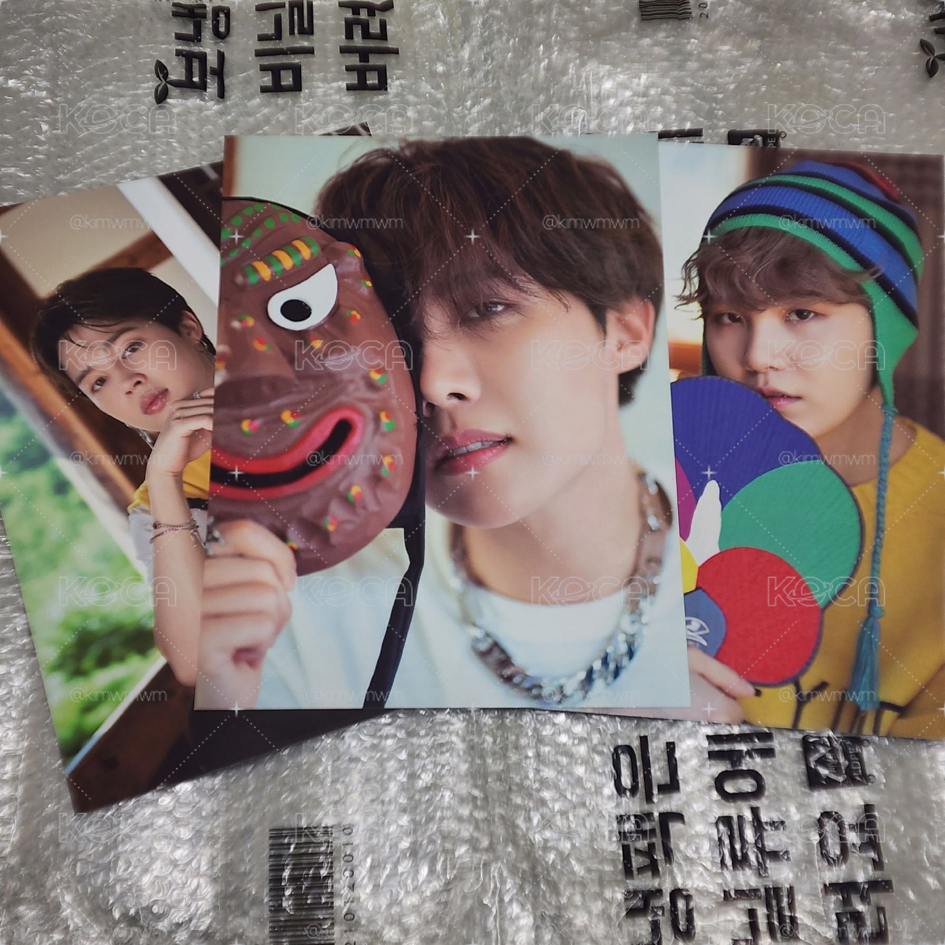 BTS 夏寫 大卡 小海報