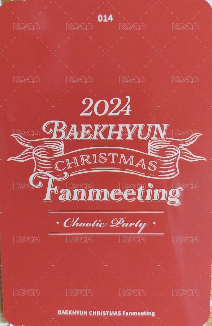 24聖誕fm 隨機卡  背面