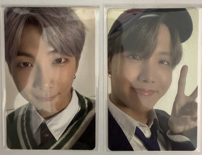 BTS MOTS 專卡 小卡 金南俊 RM 鄭號錫 J-HOPE