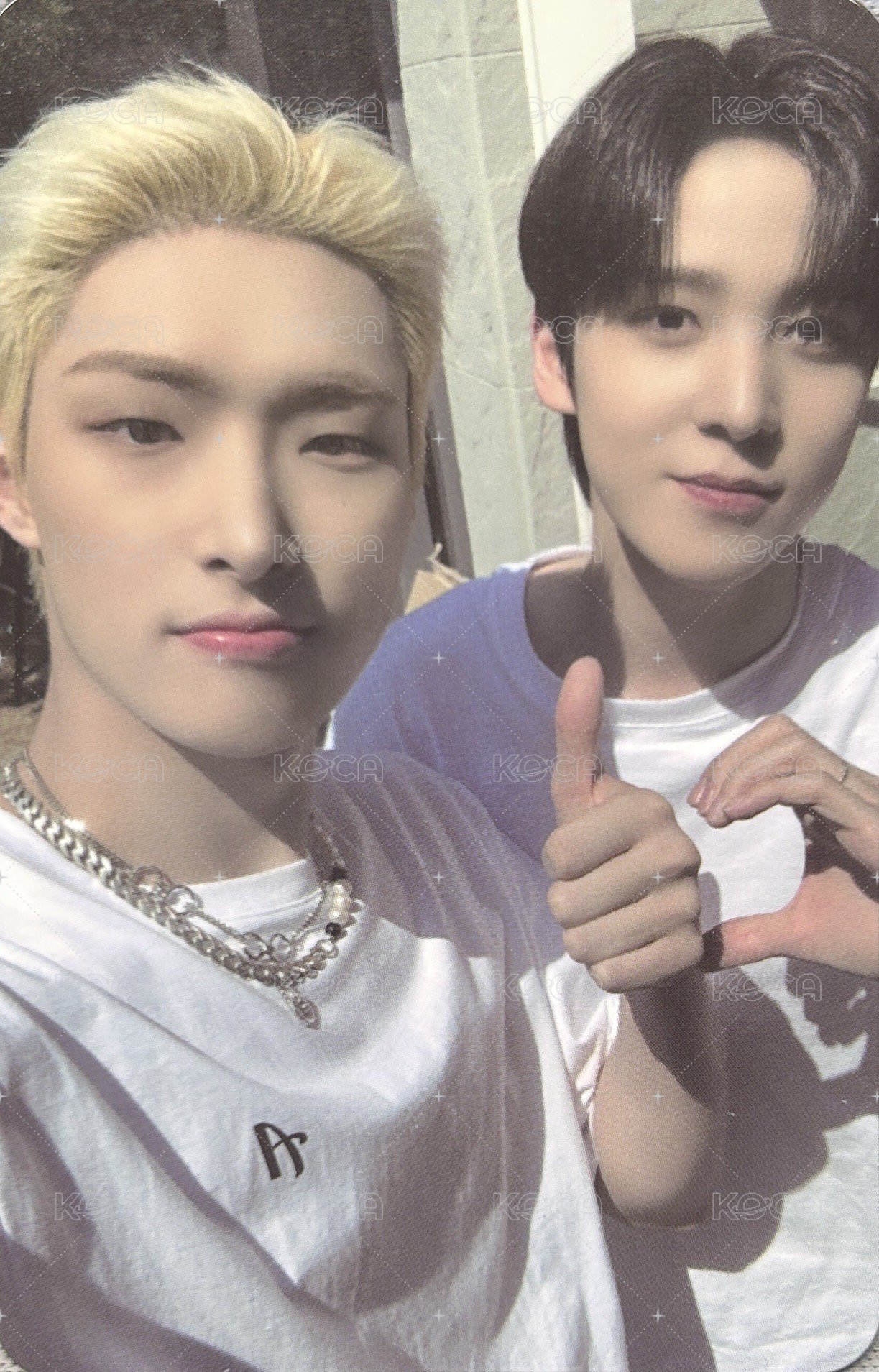 ATEEZ x Pott. 代言卡  正面