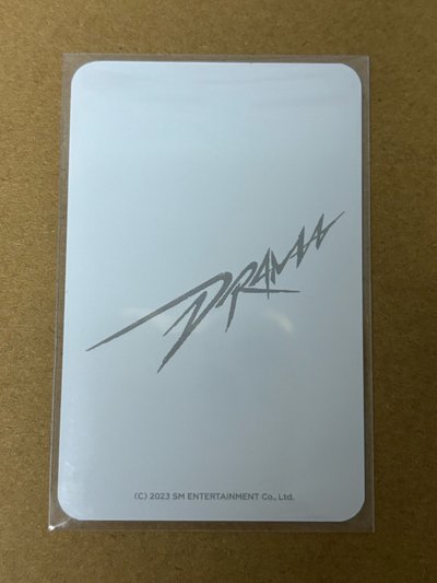 aespa Drama 周邊卡 快閃鐵盒團卡