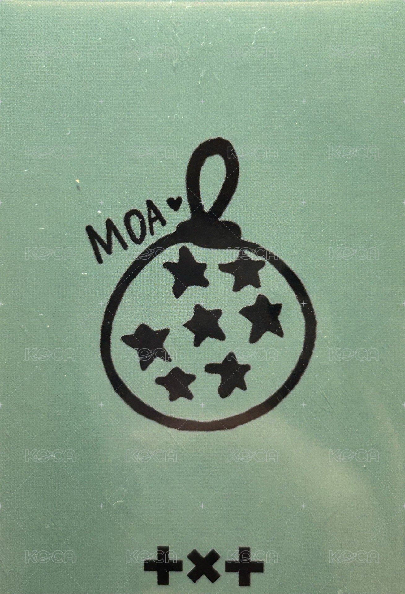 打歌卡 2024 聖誕公放 背面