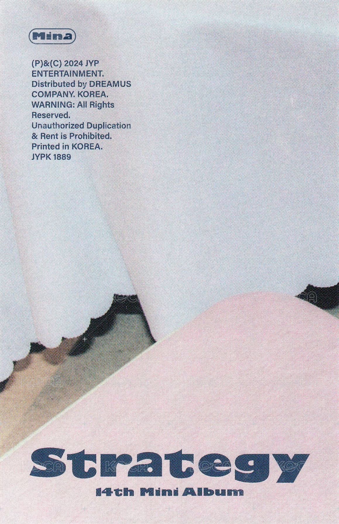 STRATEGY 專輯卡 Highlight 拍立得 ver. 背面