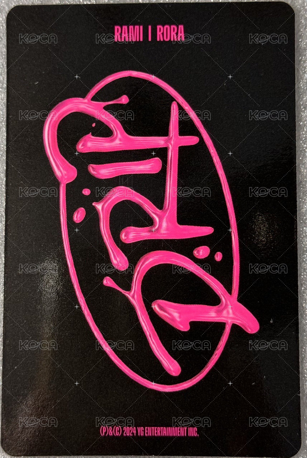 DRIP 專輯卡 JC版專卡 Rami Rora 背面