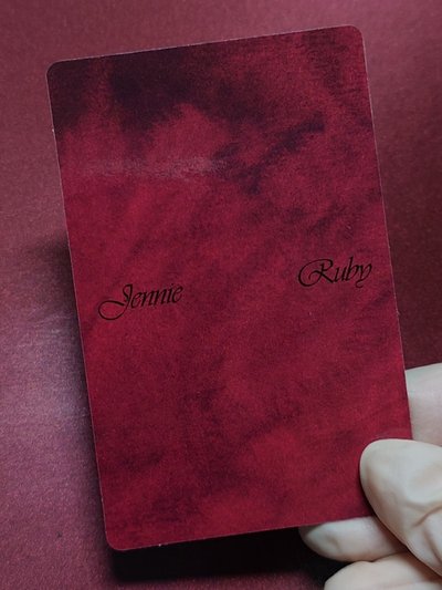 JENNIE 正規一輯 Ruby 專卡 jane ver.