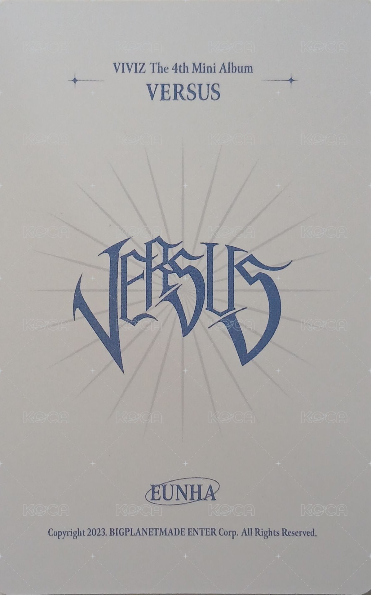 迷四 專輯卡 plve ver. 背面