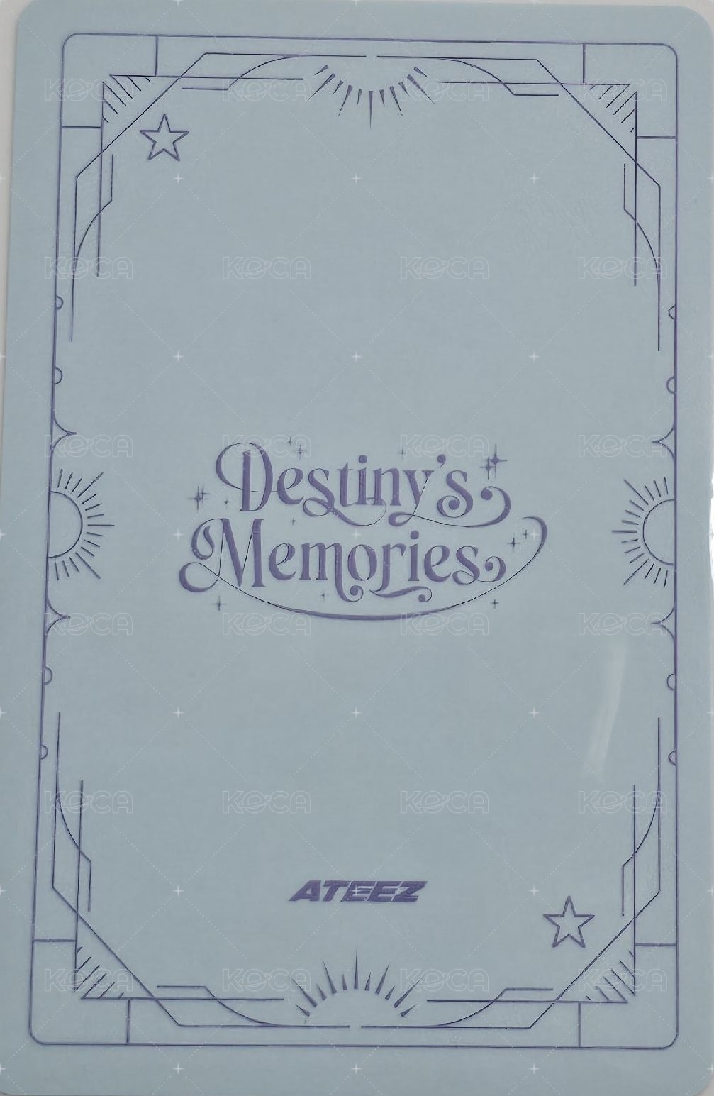 Destiny’s Memories 周邊卡 TOKYO HANDKERCHIEF 背面