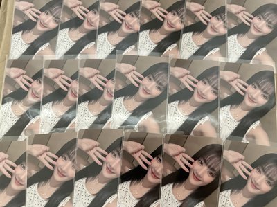 I-DLE fanme2.0台北簽售特典卡