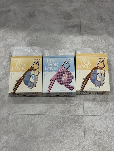 LABUBU【THE MONSTERS】PIN FOR LOVE - 字母掛件盲盒 