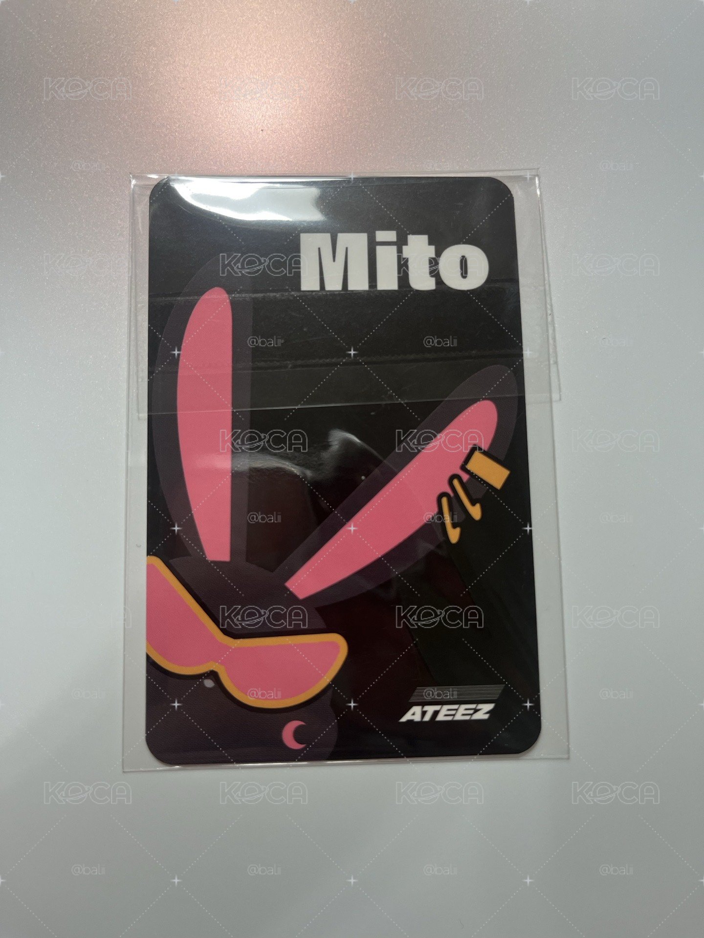 ATEEZ 潤浩 Mito兔 周邊卡