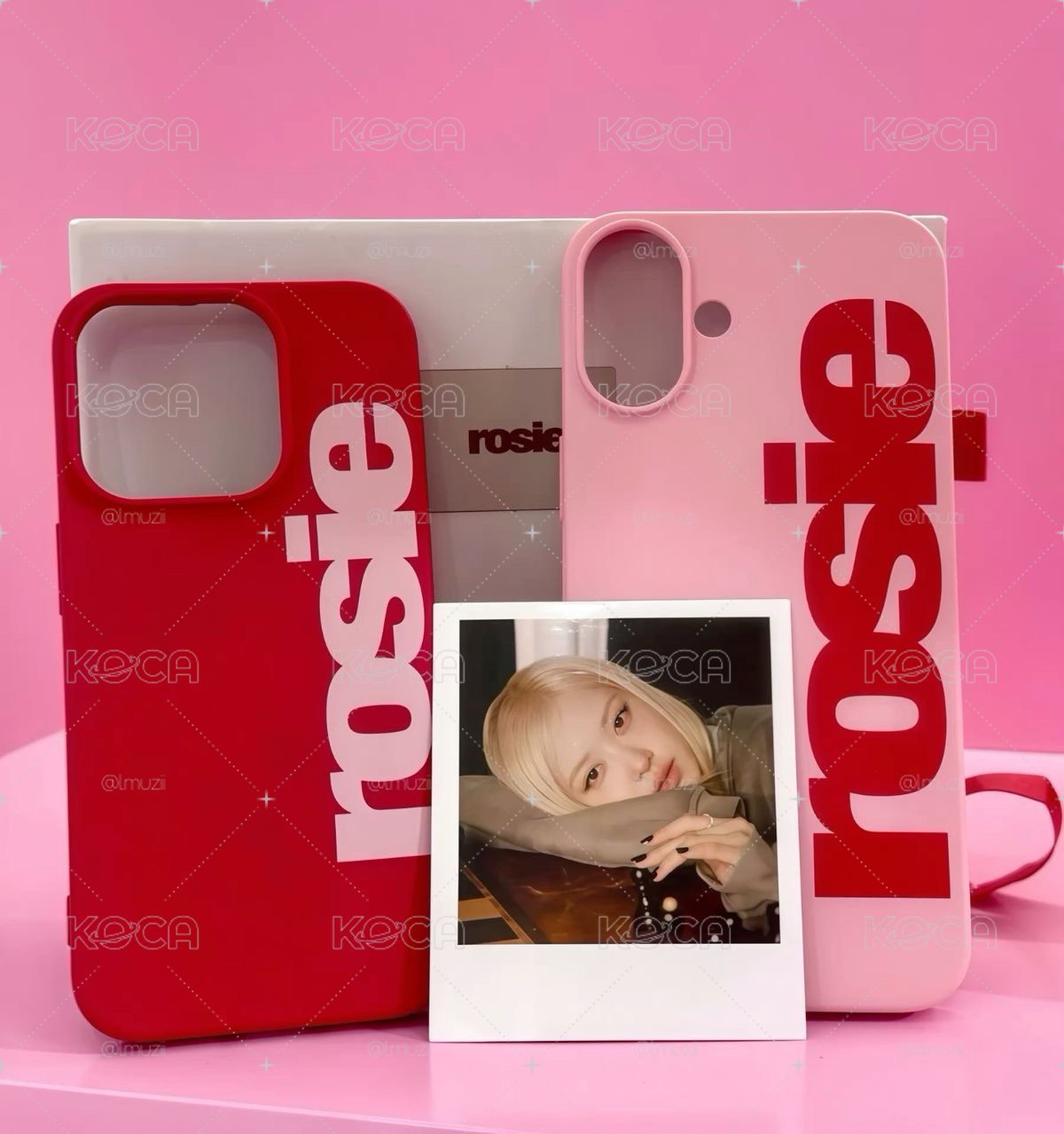 rosie 粉色iphone 15pro max手機殼