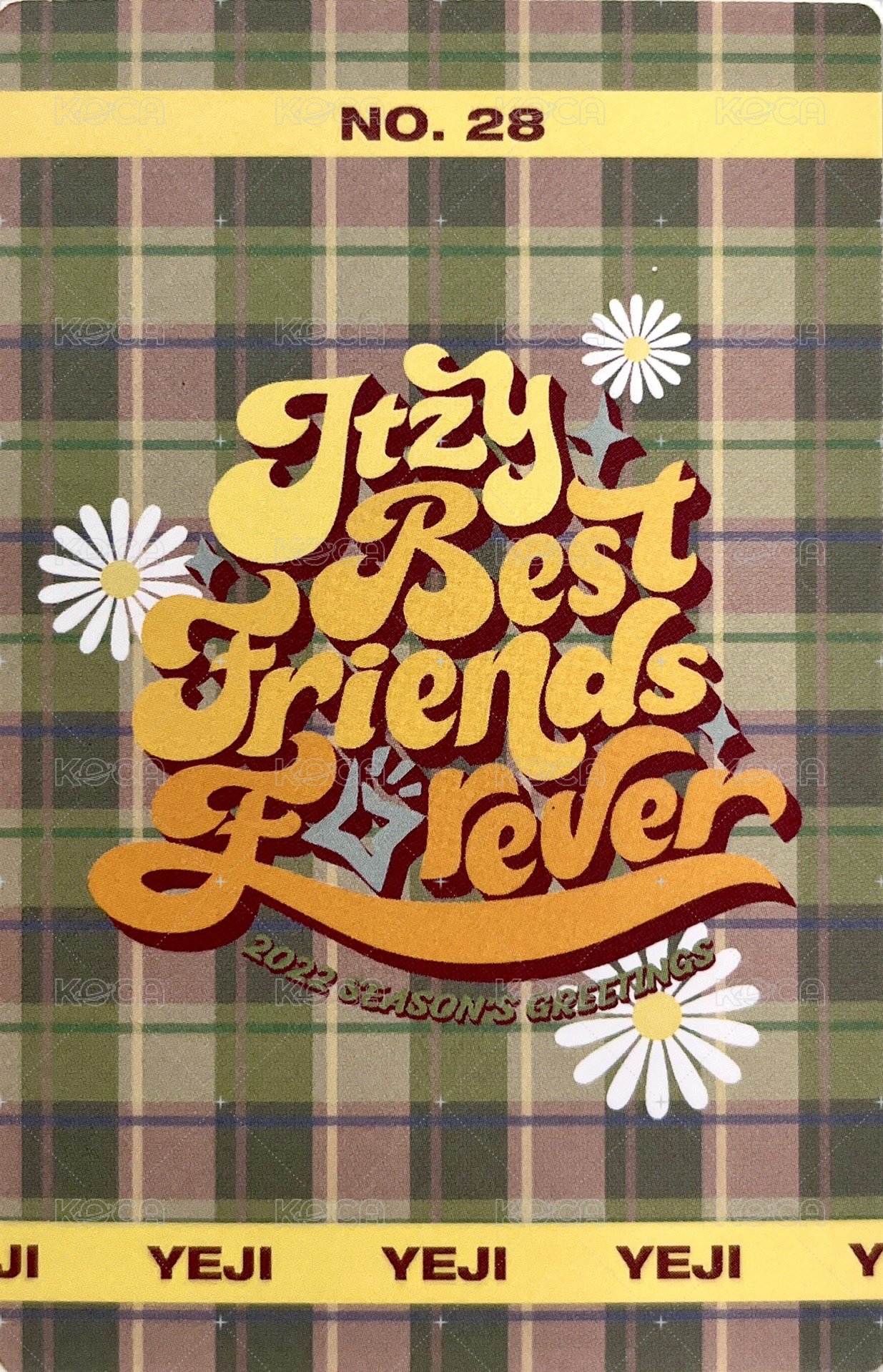 2022年曆 隨機卡 No.28 背面