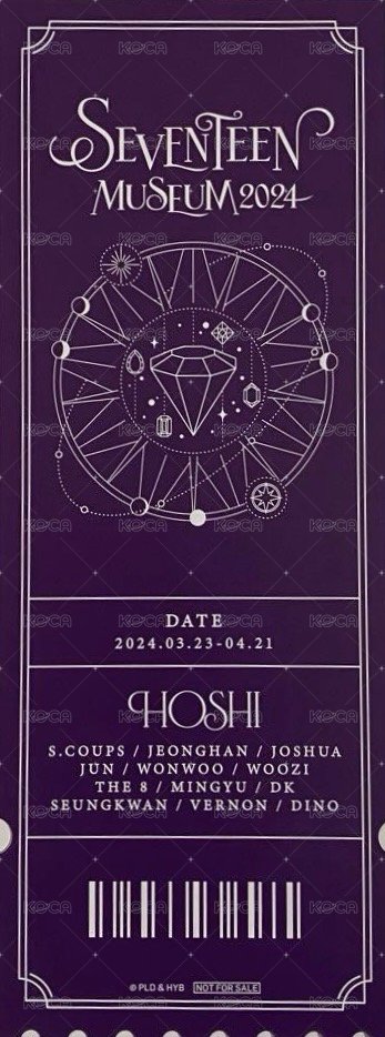 24‘博物館 入場卡 / 場限卡 1st Block  背面