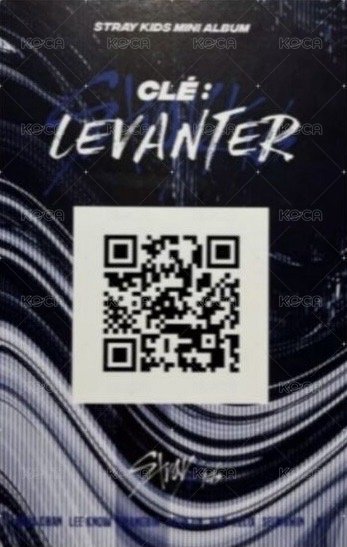 Clé : LEVANTER 專輯卡  背面